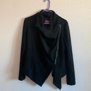 Faux suede jacket
